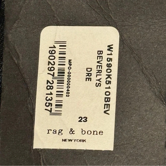 Rag & Bone Med Wash Blue Dre Beverly Jeans SIZE 23 - Picture 7 of 7
